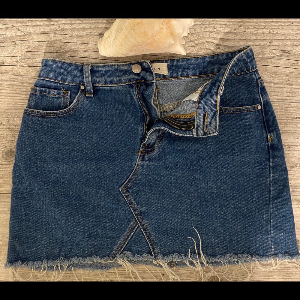 PACSUN Denim Jean Skirt